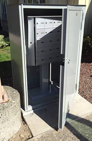 Are you having to fully replace existing mailboxes? - Our Mail-Jail can help prevent anyone from taking your mail or mailbox again.